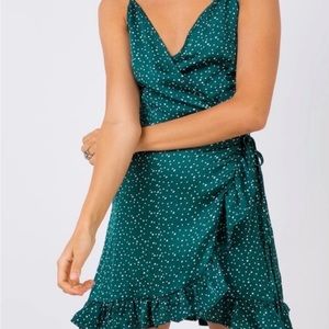 Princess Polly Her Jewel Mini Dress Green